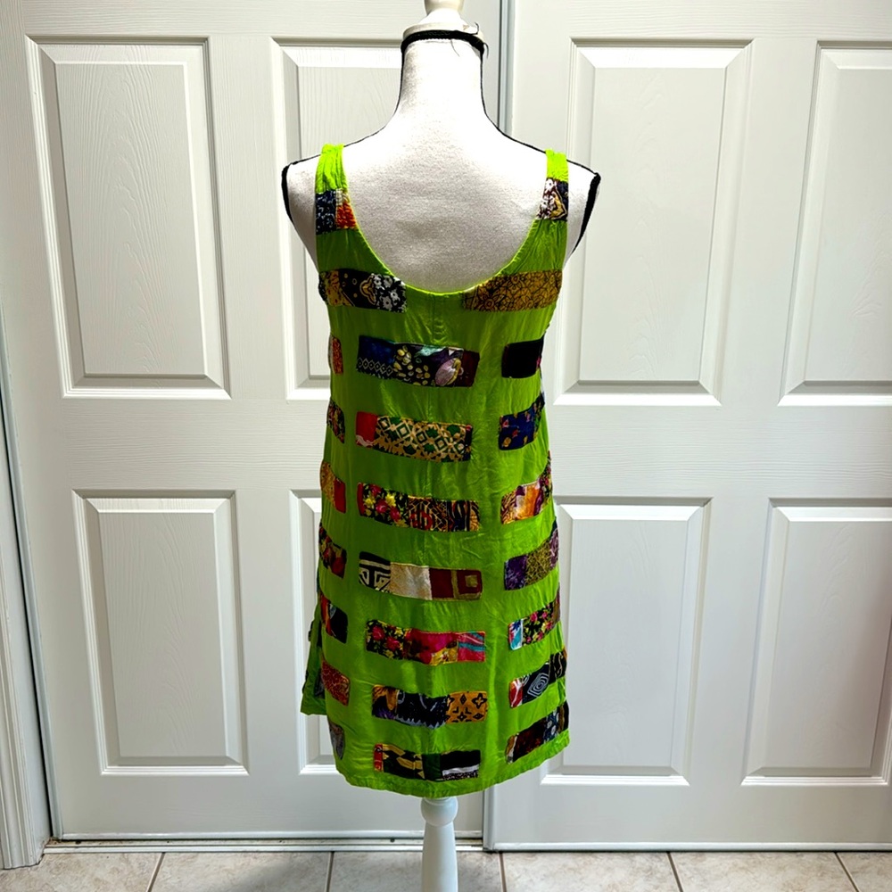 Vintage Nativewear Designs Mini Patchwork Dress - image 3